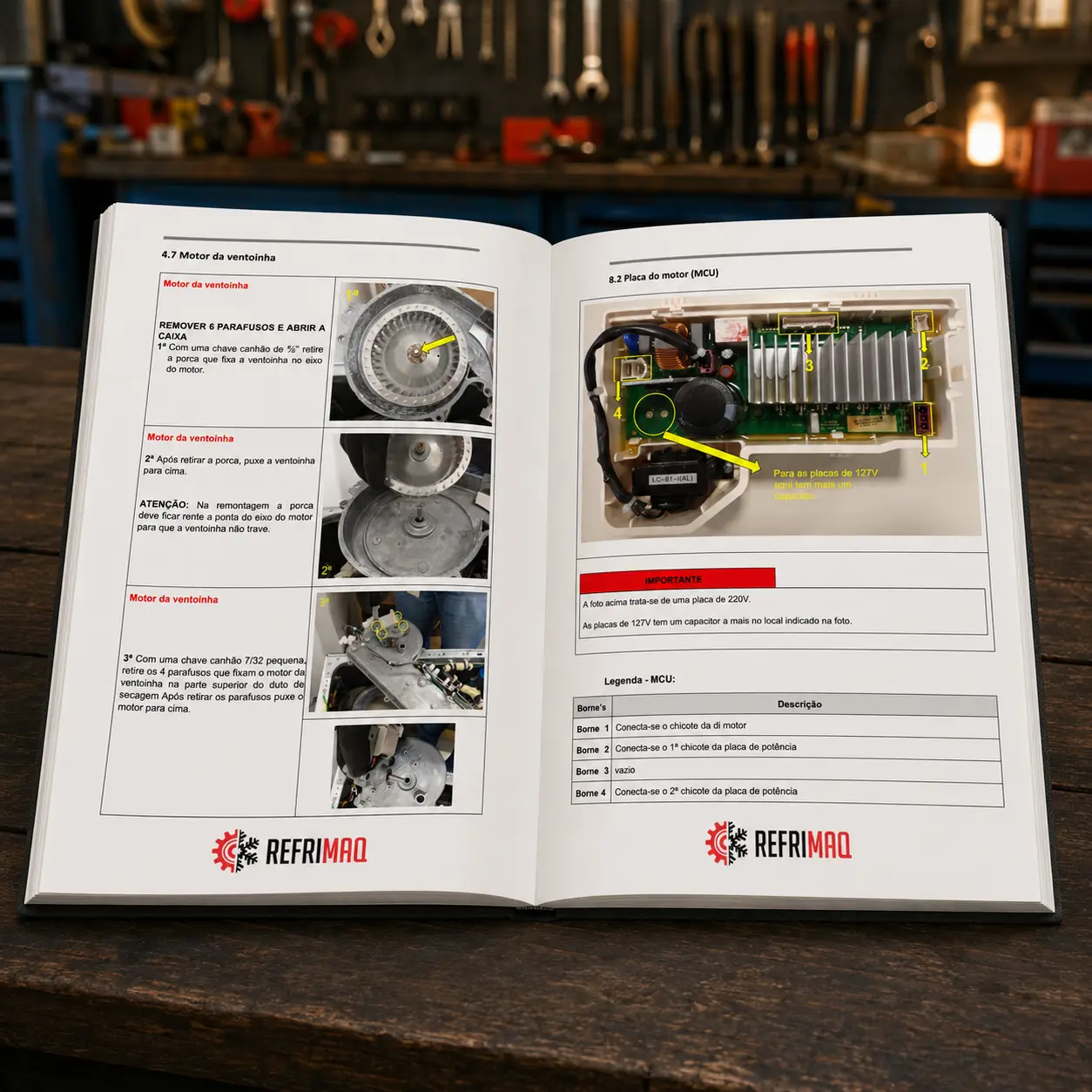 Miniatura 2 do Manual Técnico de Serviços — Brastemp BNQ10 (Lava e Seca)