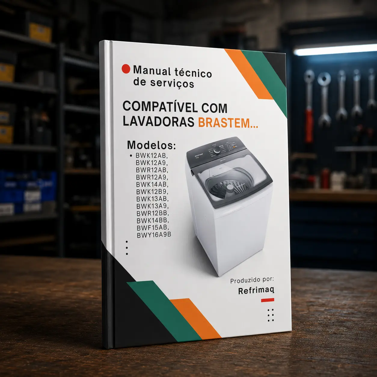 Capa: Manual Técnico de Serviços — Brastemp BWF15AB