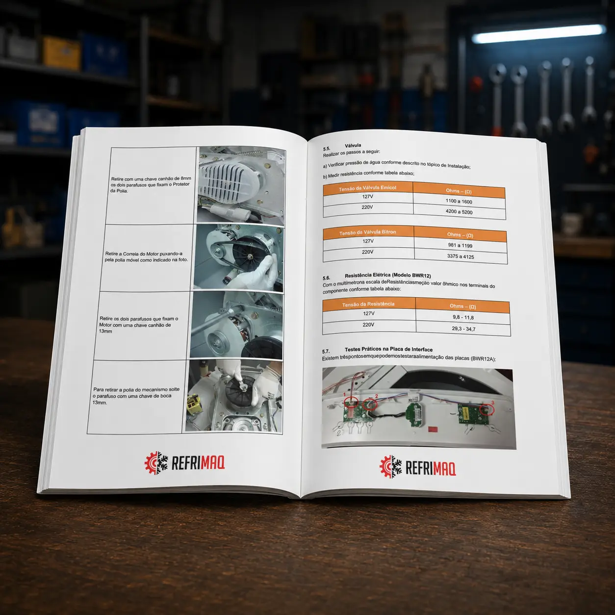 Miniatura 2 do Manual Técnico de Serviços — Brastemp BWK12 · BWR12 · BWK14