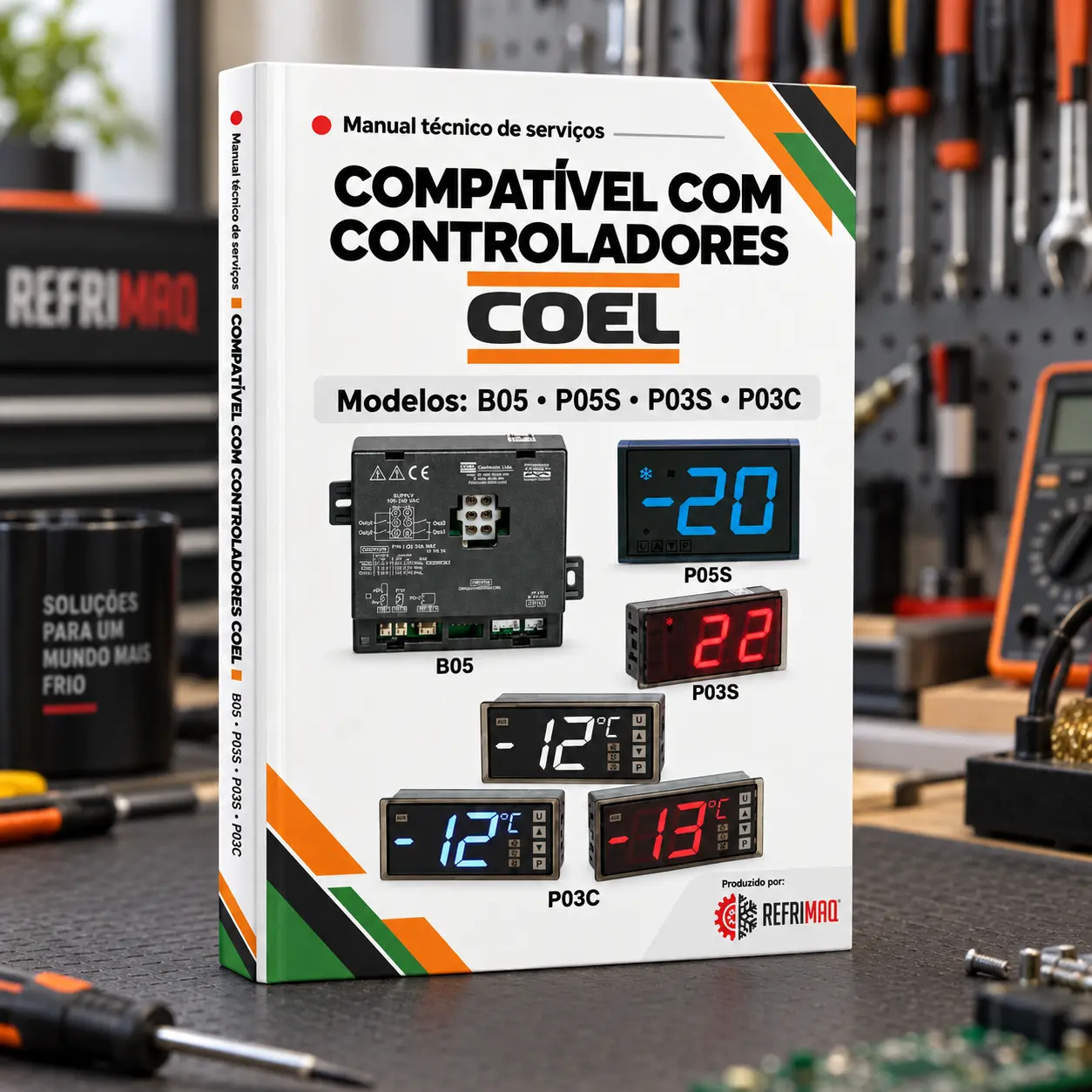 Capa do Manual Técnico COEL B05, P05S, P03S e P03C