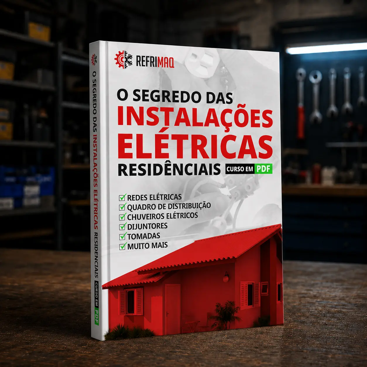 Capa do E-book de Eletricidade Residencial