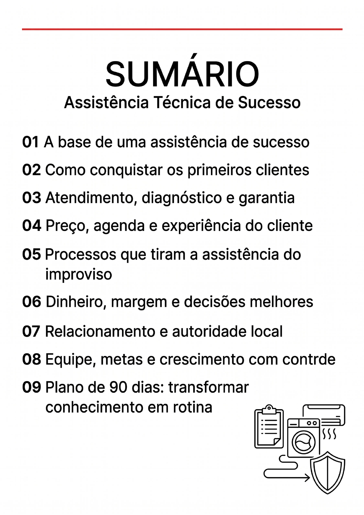 Página 2 do Assistência Técnica de Sucesso — E-book de Anderson Rey (PDF)