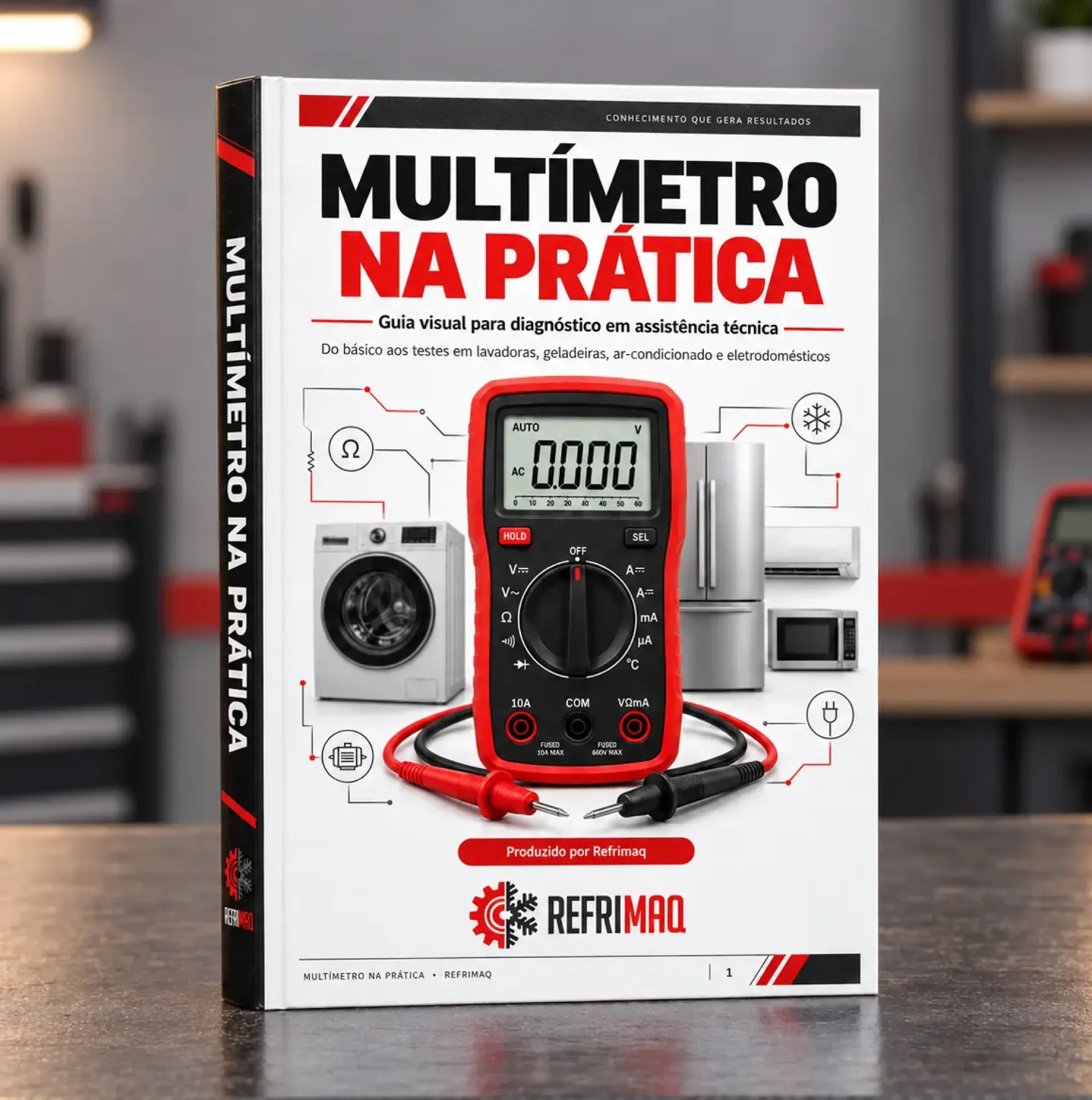 Capa do Multímetro na Prática — Guia Visual para Diagnóstico
