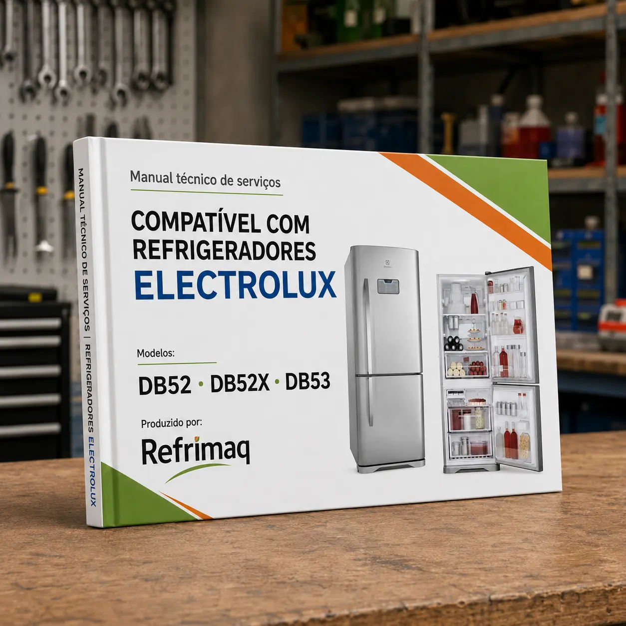 Imagem 1 do Manual Técnico de Serviços — Electrolux DB52 · DB52X (Refrigerador)