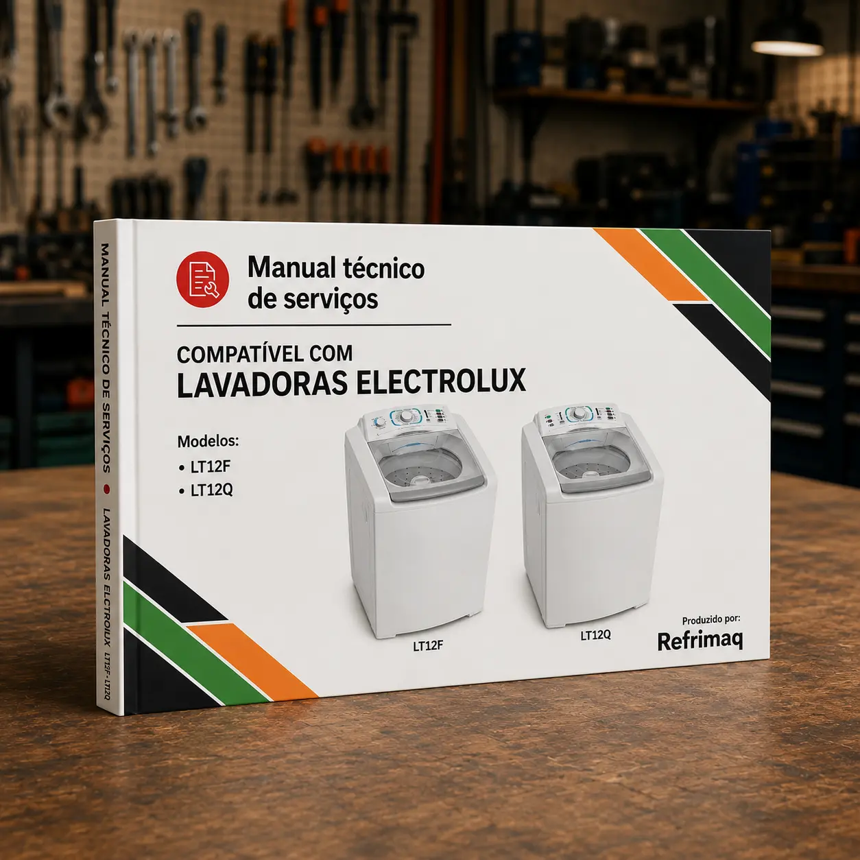 Imagem 1 do Manual Técnico de Serviços — Electrolux LT12F · LT12Q