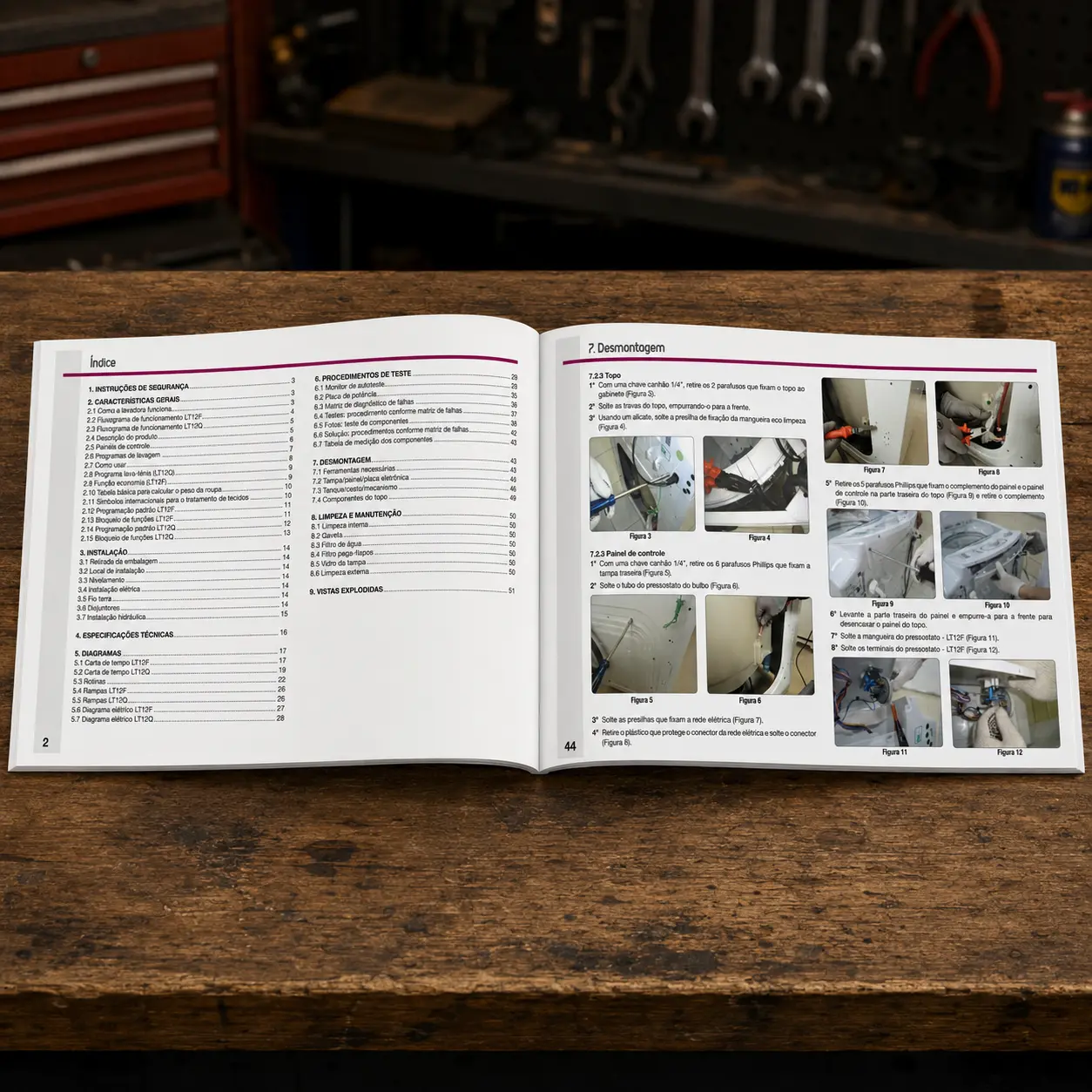 Miniatura 2 do Manual Técnico de Serviços — Electrolux LT12F · LT12Q