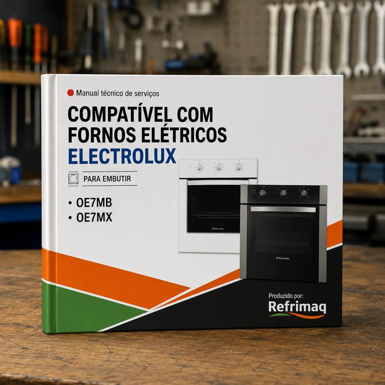 Capa: Manual Técnico de Serviços — Electrolux OE7MB · OE7MX (Forno)