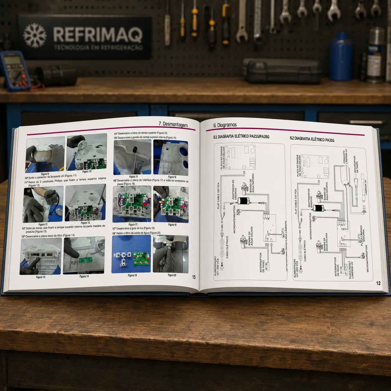 Miniatura 2 do Manual Técnico de Serviços — Electrolux PA21G · PA25G · PA31G (Purificador de Água)