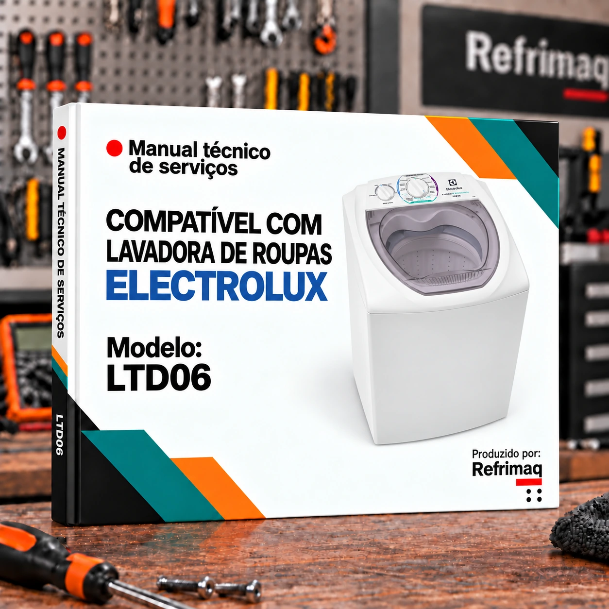Capa do Manual Técnico de Serviços — Electrolux LTD06