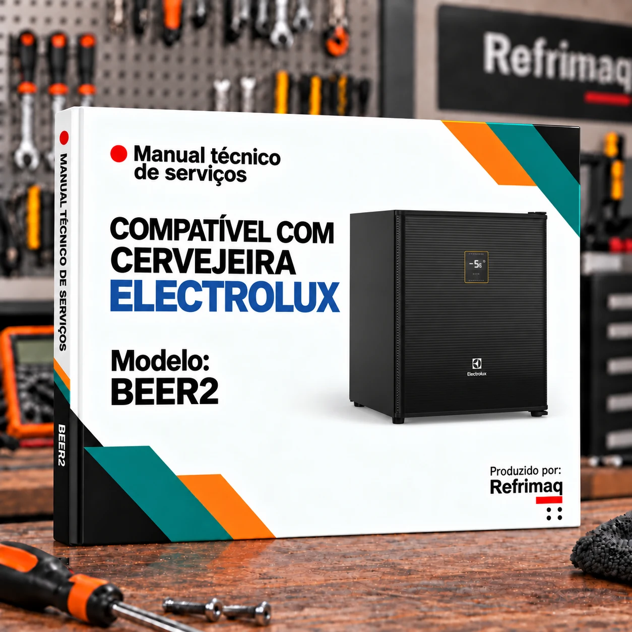 Capa do Manual Técnico de Serviços — Electrolux BEER2