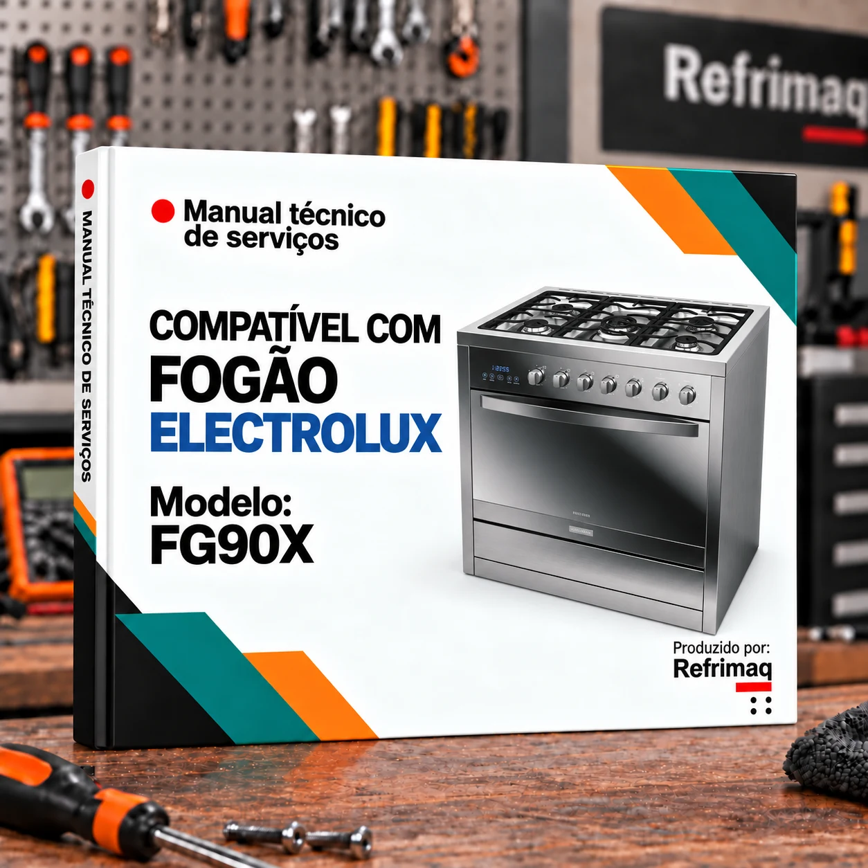 Capa do Manual Técnico de Serviços — Electrolux FG90X