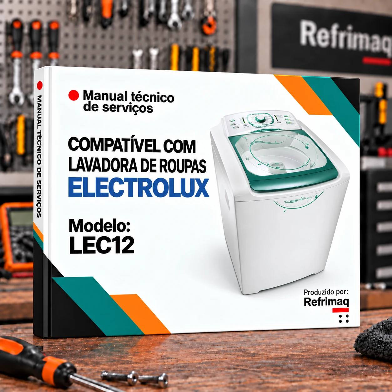 Capa do Manual Técnico de Serviços — Electrolux LEC12