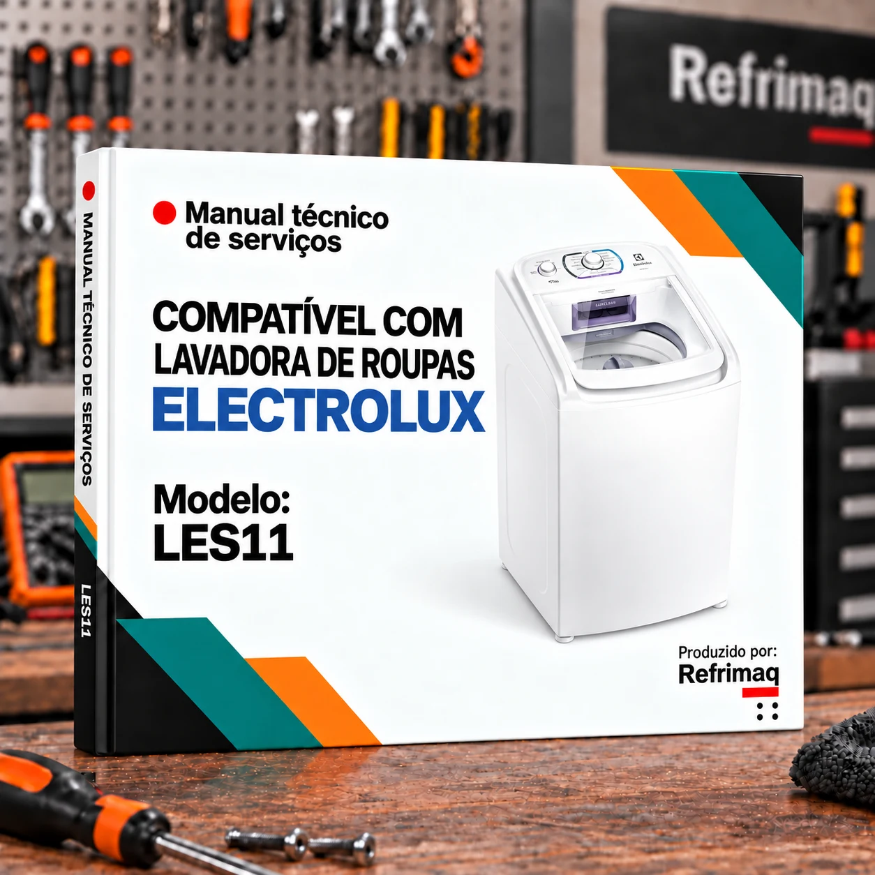 Capa do Manual Técnico de Serviços — Electrolux LES11