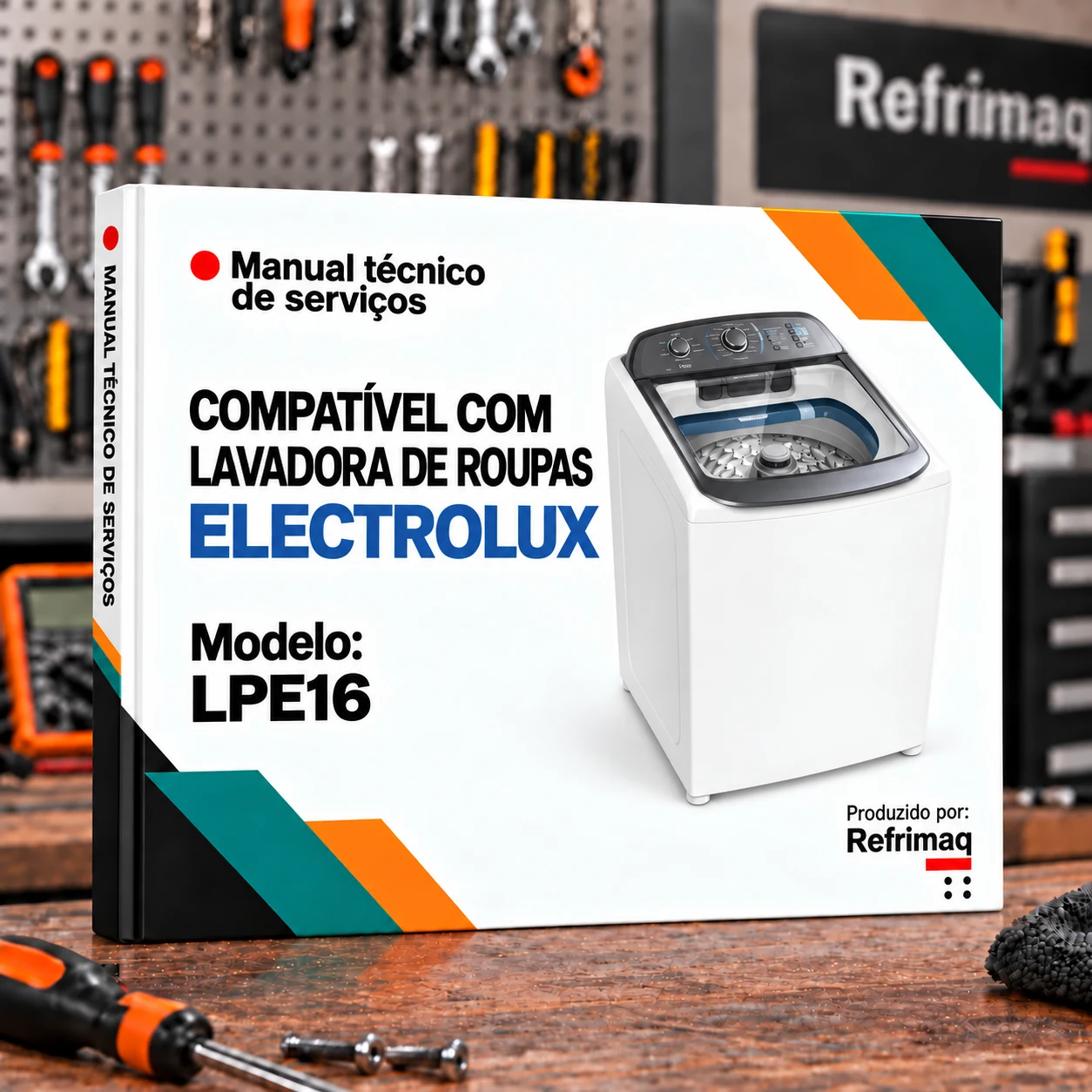 Capa do Manual Técnico de Serviços — Electrolux LPE16