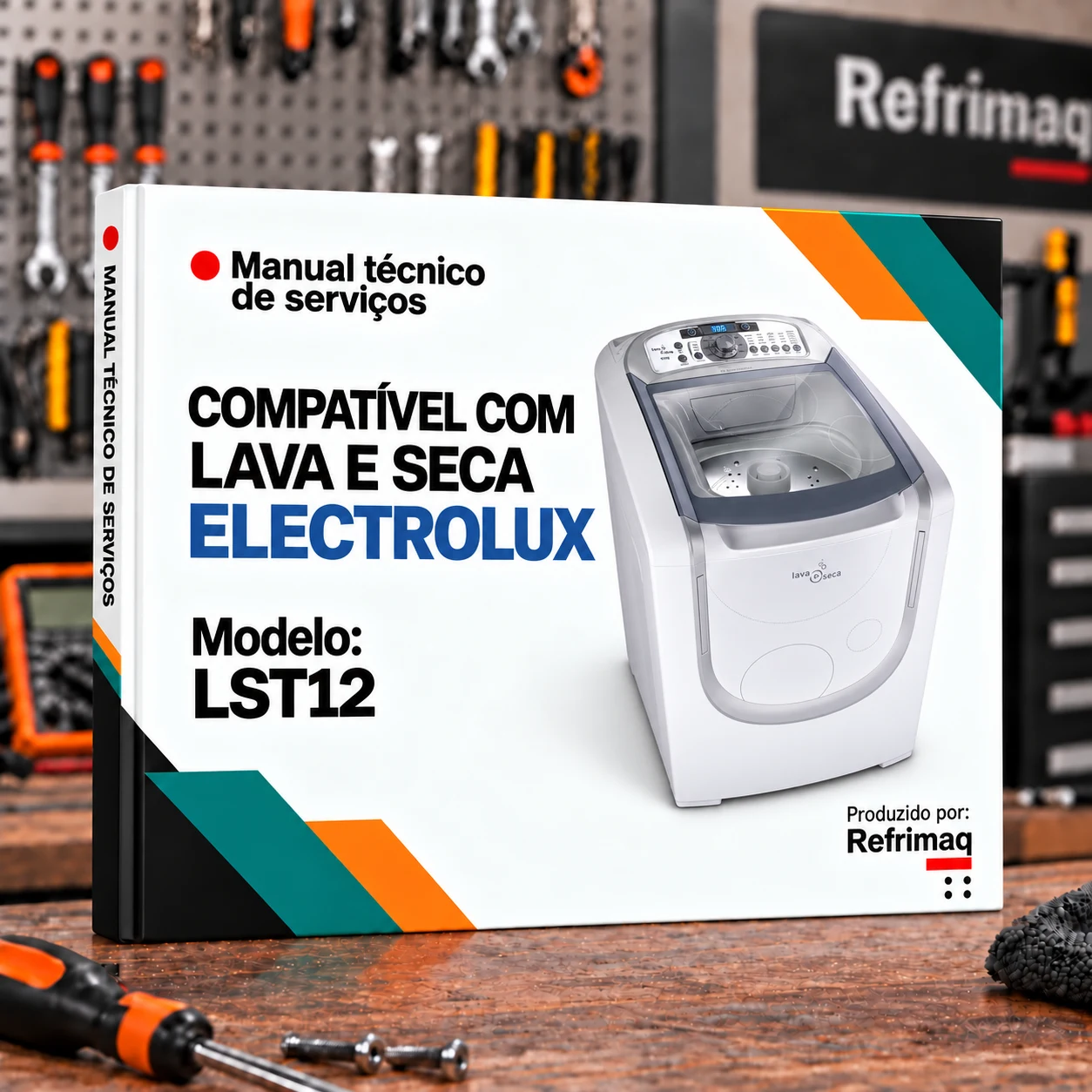Capa do Manual Técnico de Serviços — Electrolux LST12