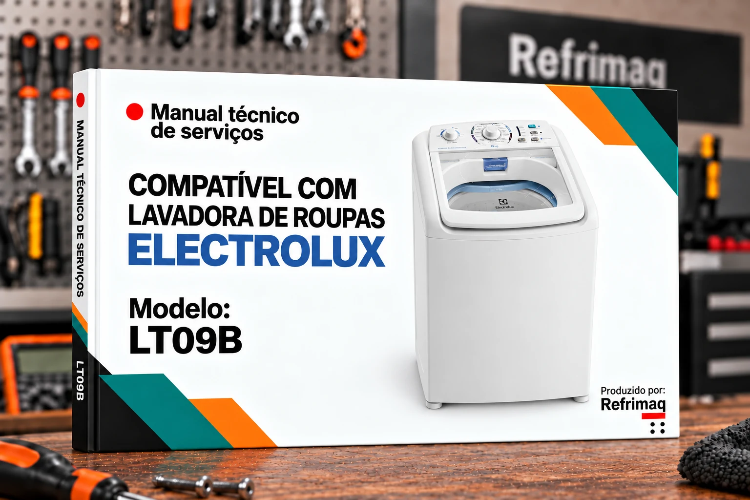 Capa do Manual Técnico de Serviços — Electrolux LT09B