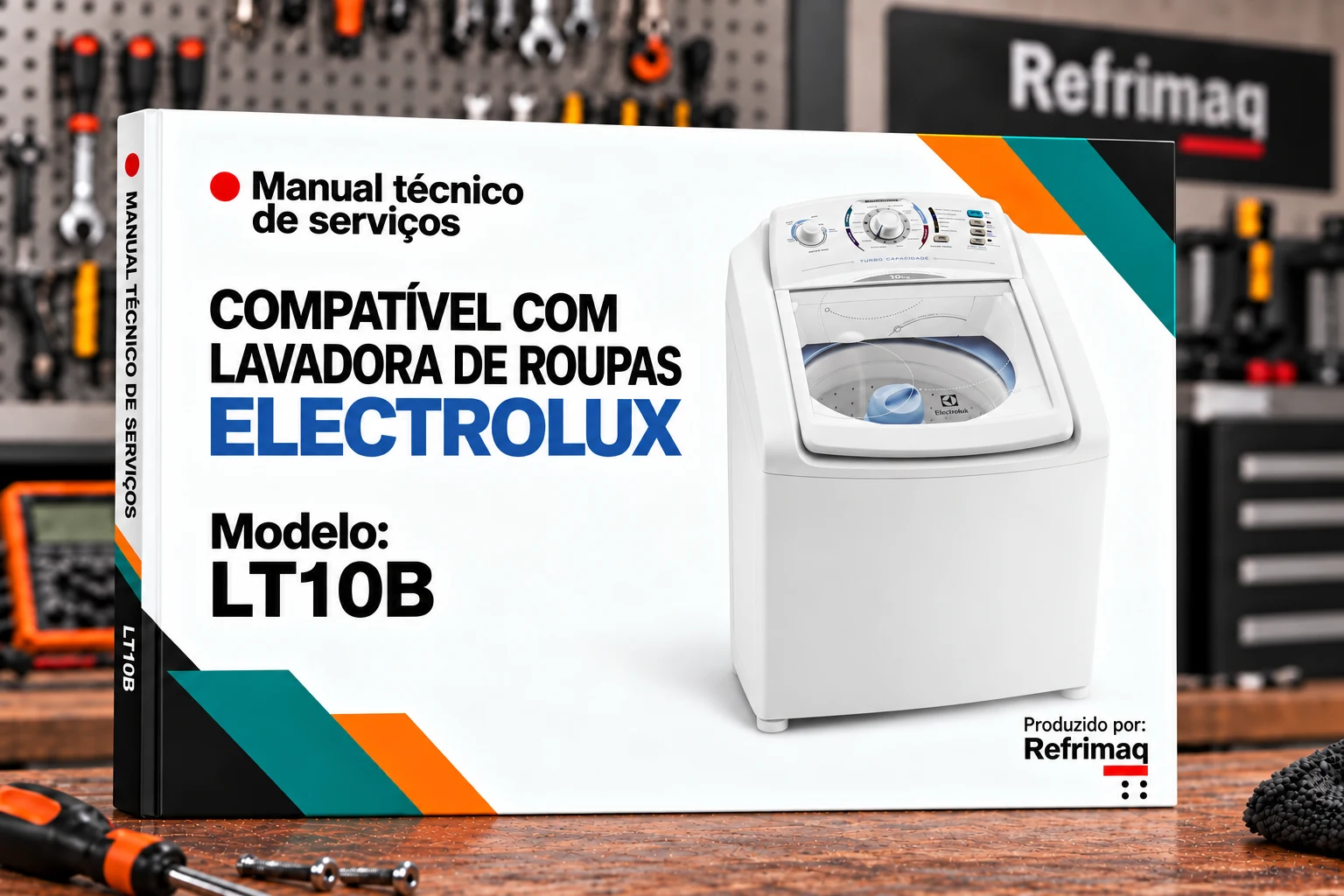 Capa do Manual Técnico de Serviços — Electrolux LT10B