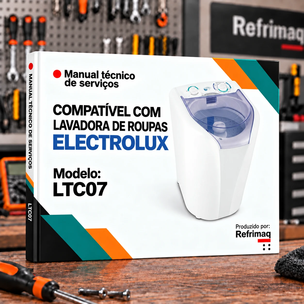 Capa do Manual Técnico de Serviços — Electrolux LTC07