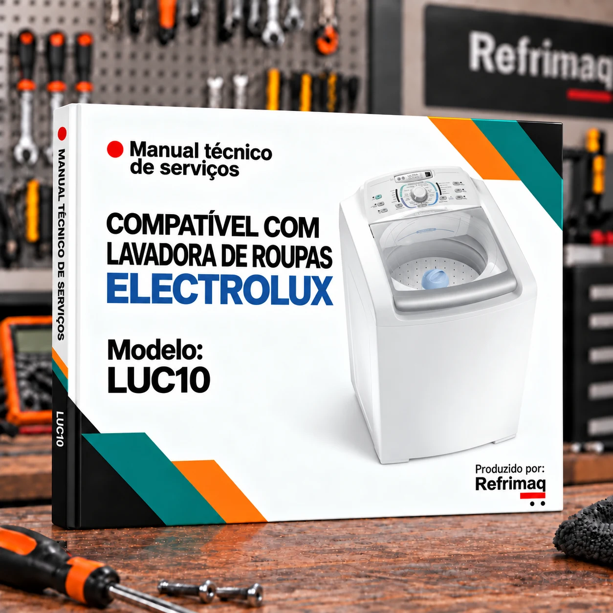 Capa do Manual Técnico de Serviços — Electrolux LUC10