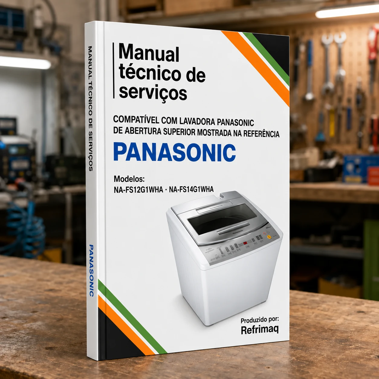 Capa do Manual Técnico de Serviços — Panasonic FS12G1WHA · FS14G1WHA