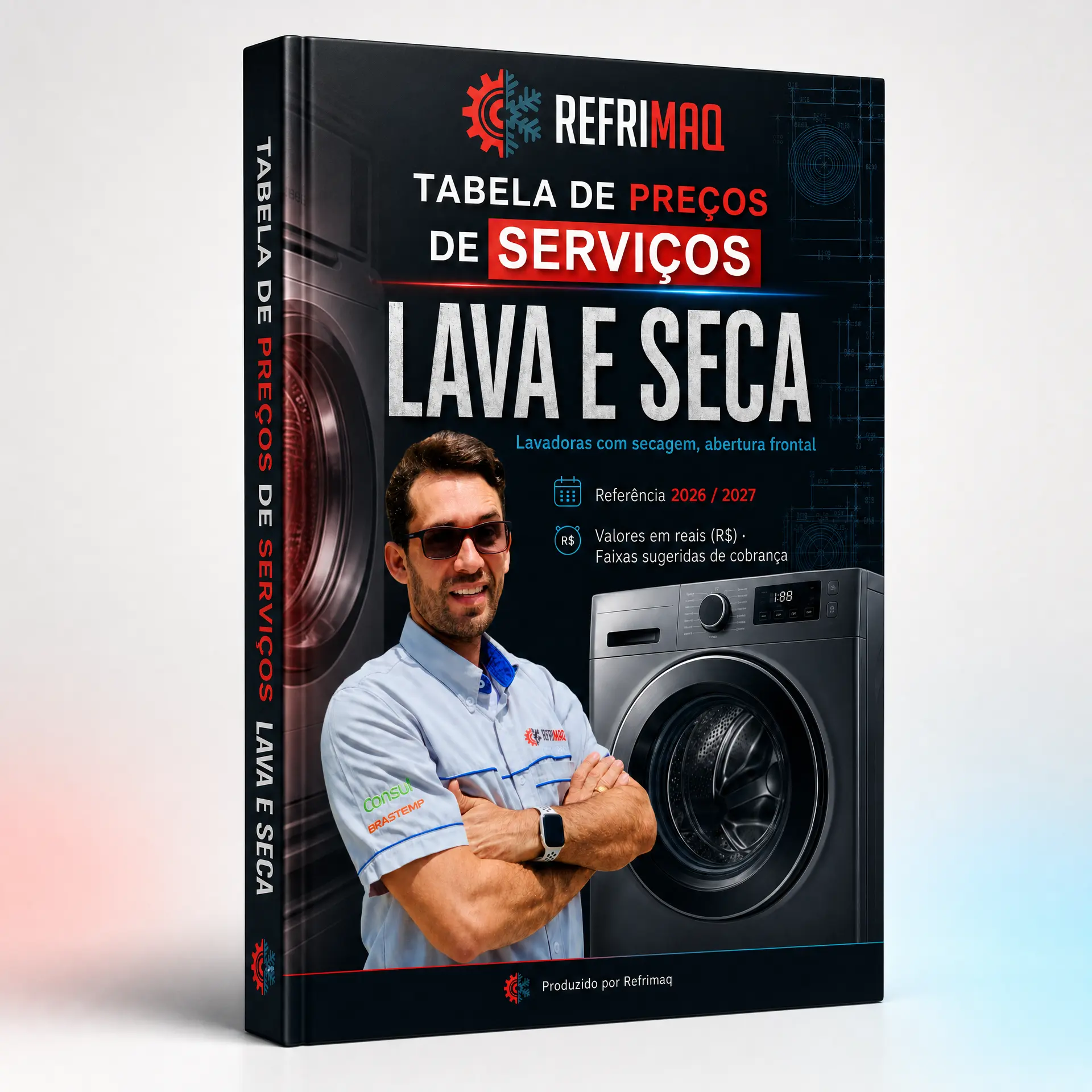 Capa: Tabela de Preços — Serviços Lava e Seca 2026/2027